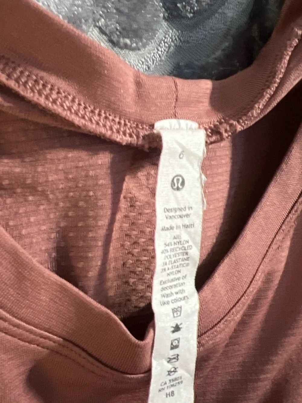 lululemon athletica Long Sleeve Crew in Dusty Rose